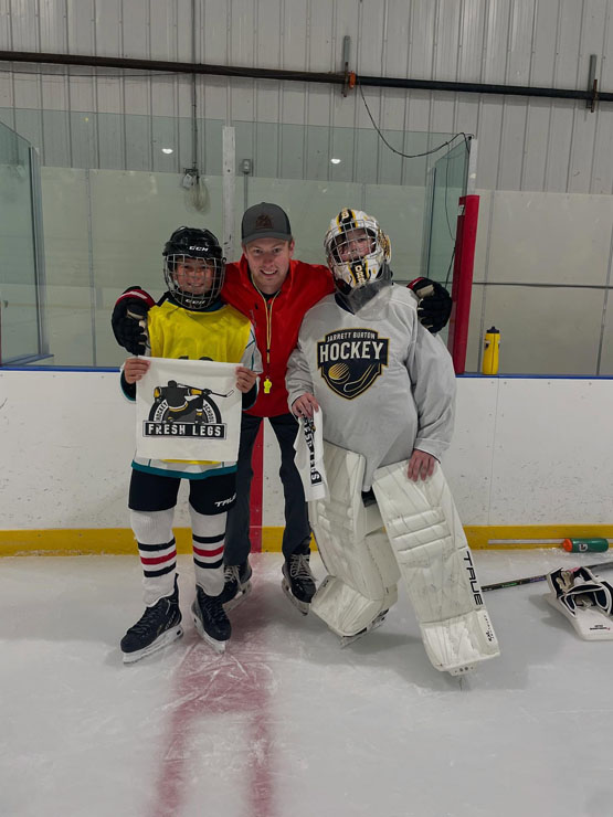 - Fresh Legs Hockey School Coach Sean